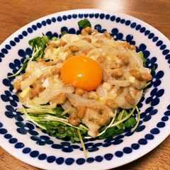 รูปของ 絶対ハマる！いか納豆塩ユッケ