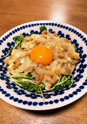 絶対ハマる！いか納豆塩ユッケ-レシピのメイン写真