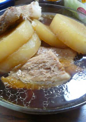 豚角煮大根-レシピのメイン写真
