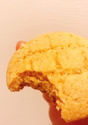 ホットケーキミックスでメロンパンクッキー-レシピのメイン写真