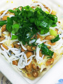 しらすと粒マス納豆-レシピのメイン写真