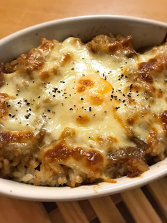 半熟玉子がとろ~り♪カレーリメイク!-レシピのメイン写真