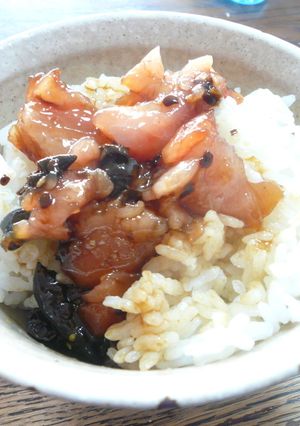 びん長マグロ＆青唐辛子丼-レシピのメイン写真