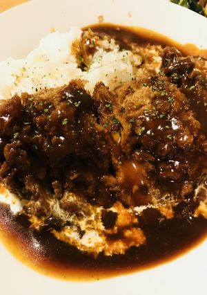 生クリームプラスでいただくレトルトハヤシ-レシピのメイン写真