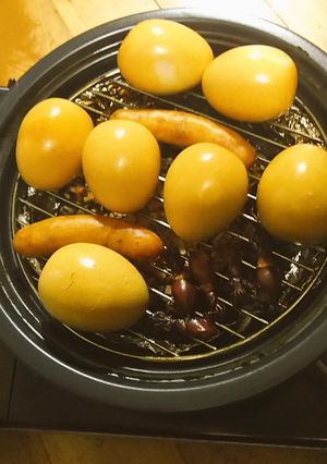 味つき卵で燻製卵-レシピのメイン写真