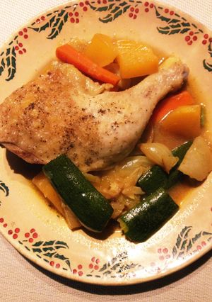Staubで簡単 鶏肉のタジン-レシピのメイン写真