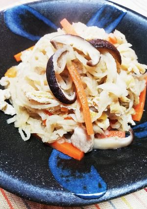 作り置き☆大人気♪千切り大根の煮物♥-レシピのメイン写真