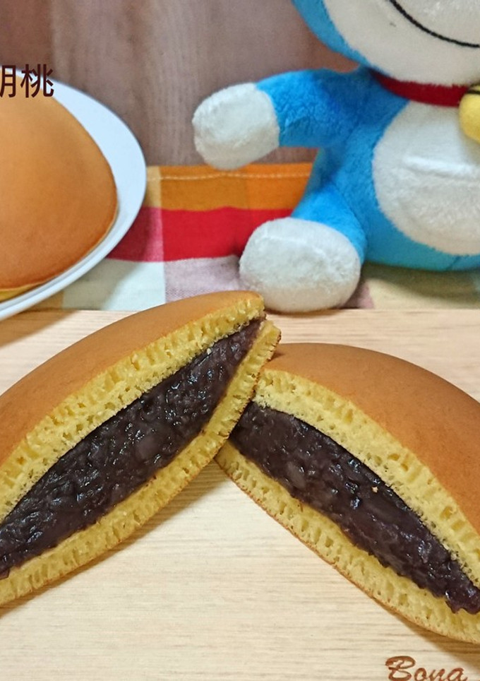 ＨＭで作る簡単な本格どら焼き-レシピのメイン写真
