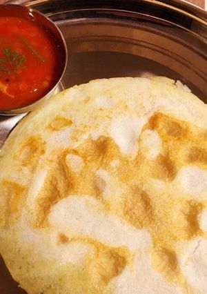 挑戦中：南インド風パンケーキ（ドーサ）-レシピのメイン写真