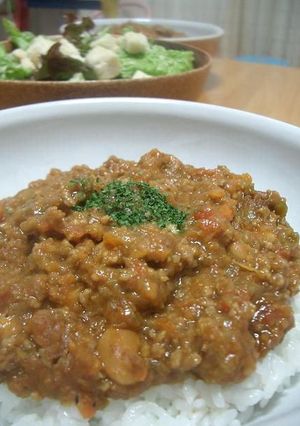フープロで簡単♪キーマカレー-レシピのメイン写真