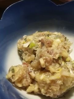 簡単おつまみ 鯵のなめろう-レシピのメイン写真