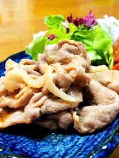 豚こま切れ肉の生姜焼き *☻*-レシピのメイン写真