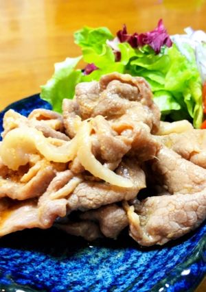 豚こま切れ肉の生姜焼き *☻*-レシピのメイン写真