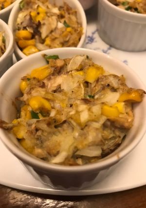 鯖缶のカレー風味焼き-レシピのメイン写真