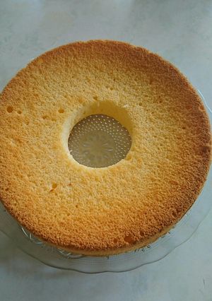 ふわふわの簡単シフォンケーキ-レシピのメイン写真