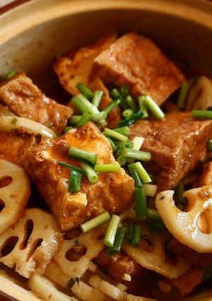 レンジでチンするだけ、土鍋で麻婆蓮根-レシピのメイン写真