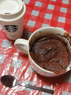 チョコプロテイン蒸しパン(+ヨーグルト)-レシピのメイン写真