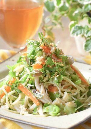 野菜たっぷり和風パスタ-レシピのメイン写真