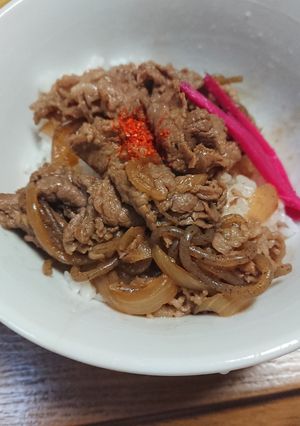 簡単にできる、牛丼♪-レシピのメイン写真
