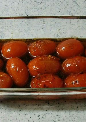 スキレットでスモークトマト-レシピのメイン写真