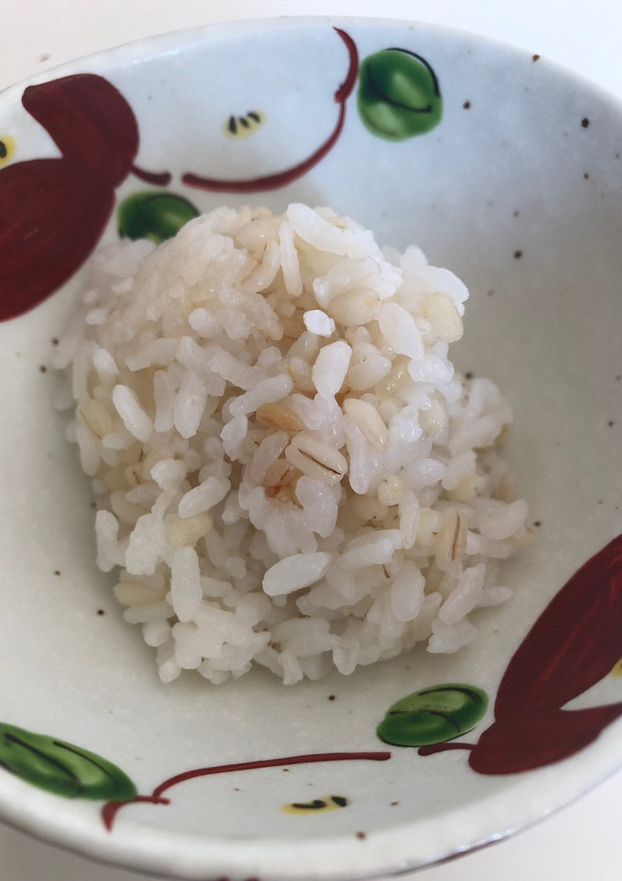 もちもち ぷちぷち 無水鍋でもち麦ごはん-レシピのメイン写真