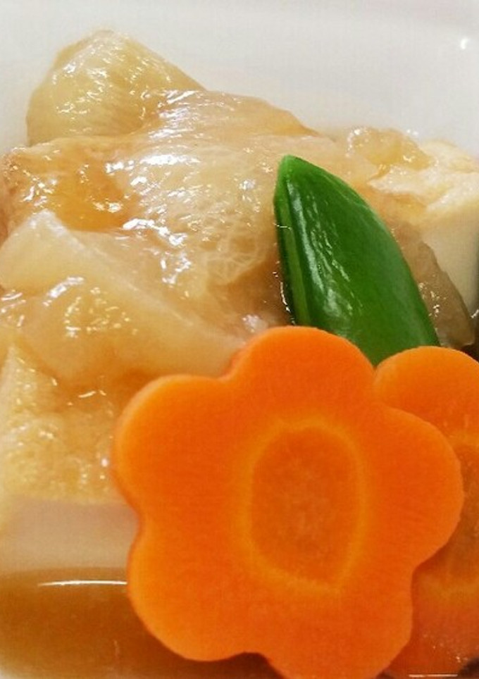 かぶと厚揚げの簡単煮物-レシピのメイン写真