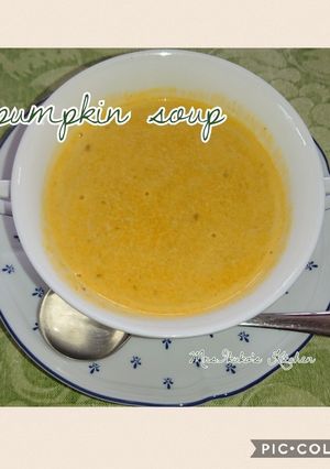 ★かぼちゃと牛乳だけのポタージュ★-レシピのメイン写真