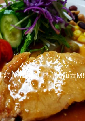 ポークソテー甘生姜ソース-レシピのメイン写真