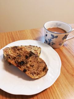 ザクザク!ナッツとバナナのパウンドケーキ-レシピのメイン写真