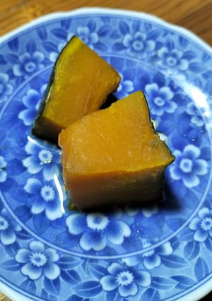 少量のかぼちゃの煮物-レシピのメイン写真