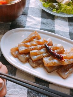 簡単美味★こんにゃくのガーリック醤油炒め-レシピのメイン写真