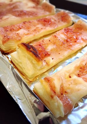 クリームチーズと苺ジャムでスティックパイ-レシピのメイン写真