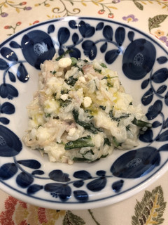 塩ラーメンスープで、ヘルシーリゾット-レシピのメイン写真