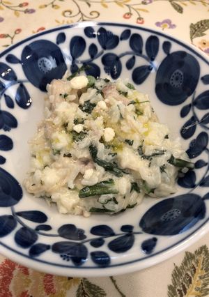 塩ラーメンスープで、ヘルシーリゾット-レシピのメイン写真