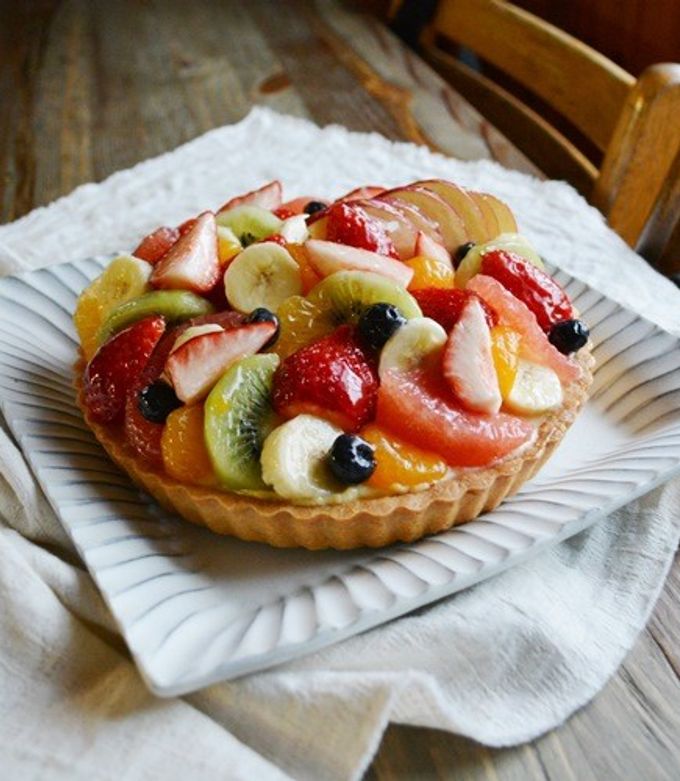 フルーツタルト♡ by みーやん・・＊ 【クックパッド】 簡単おいしい