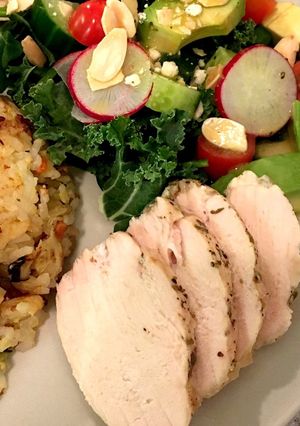 ジップロック漬け込みでサラダチキン-レシピのメイン写真