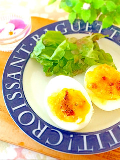 簡単☆ゆで卵のパン粉焼き-レシピのメイン写真