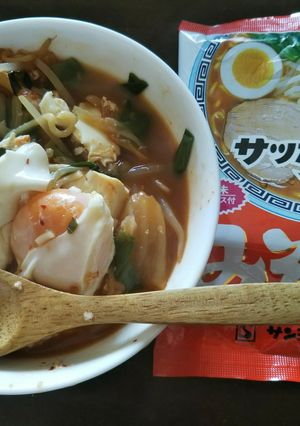 ラーメンの後にもう一品♡簡単鍋-レシピのメイン写真