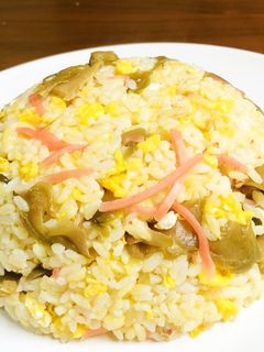簡単!激旨!ザーサイ炒飯-レシピのメイン写真
