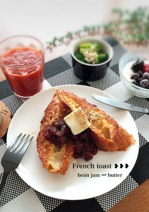 フレンチトースト＊あんバター-レシピのメイン写真