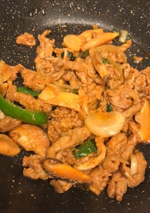 韓国風豚肉炒め-レシピのメイン写真