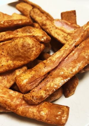 ノンフライヤー 魚肉ソーセージジャーキー-レシピのメイン写真