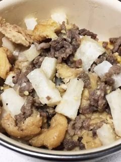 ひき肉と大根の煮物-レシピのメイン写真