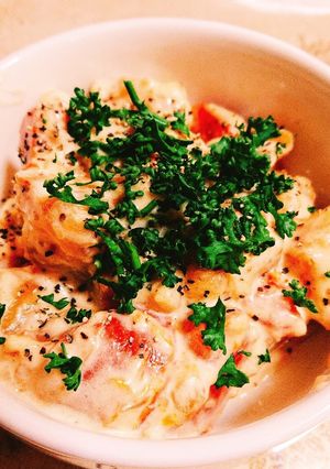 肉じゃがからのポテトサラダ-レシピのメイン写真