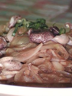 ヒイカと新玉ねぎのしょうが焼き☆-レシピのメイン写真