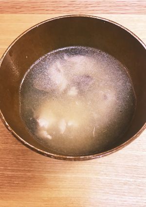 幼児食 大人も一緒にぶりと大根の味噌汁-レシピのメイン写真