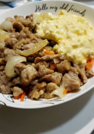 甘辛野菜炒め☆タルタルソースかけ-レシピのメイン写真
