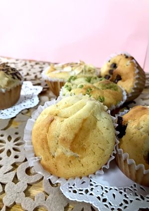もっちもち。米粉のミルクマフィン-レシピのメイン写真