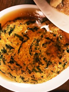 ツナとほうれん草のかに玉あんかけ風-レシピのメイン写真