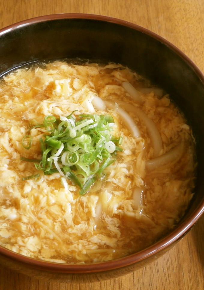 熱々とろ～りかきたまうどん-レシピのメイン写真